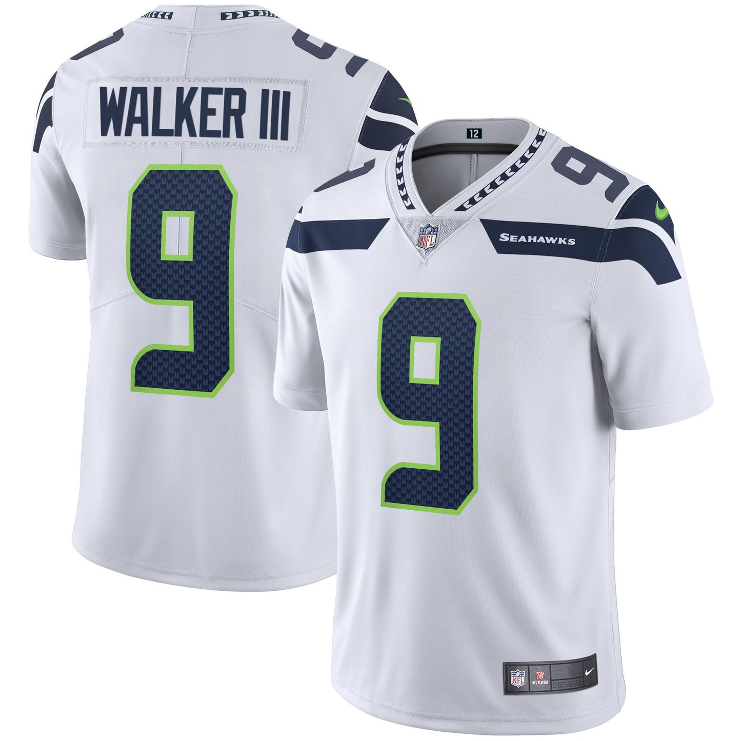 Seahawks Vapor Jersey - All Stitched