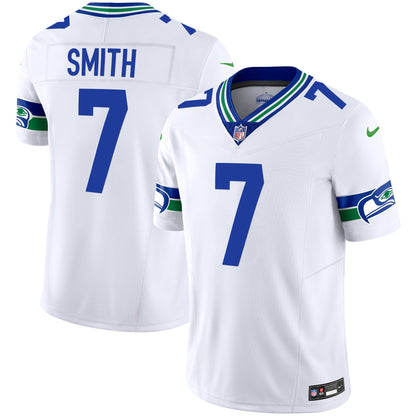 Seahawks Throwback & Gold Vapor Limited Jersey - All Stitched