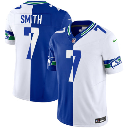 Seahawks Throwback & Gold Vapor Limited Jersey - All Stitched