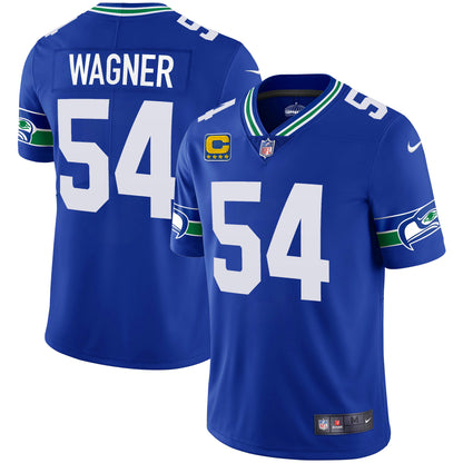 Seahawks Throwback & Gold Jersey - All Stitched