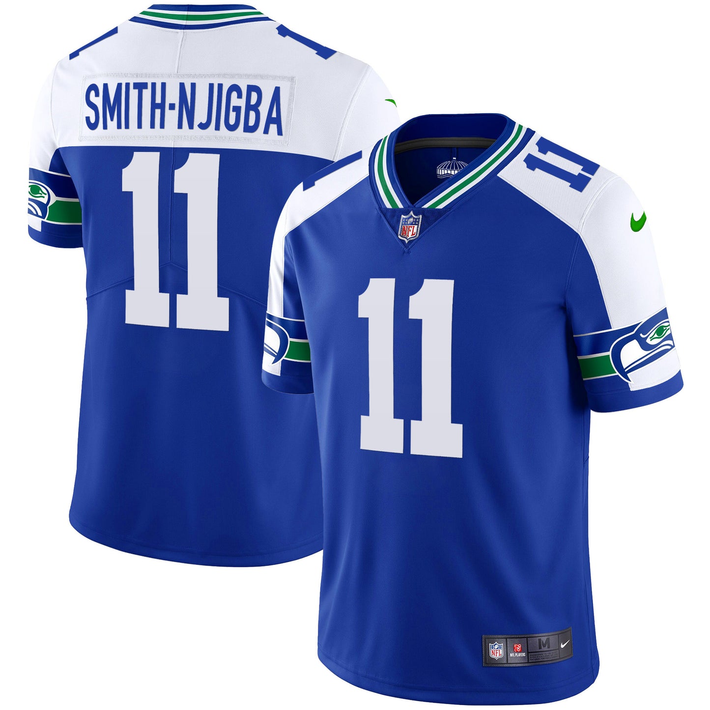 Seahawks Throwback & Gold Jersey - All Stitched