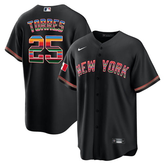 New York Yankees Mexico Cool Base Jersey - All Stitched