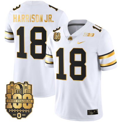 Ohio State Buckeyes Gold Jersey - All Stitched