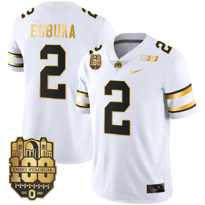 Ohio State Buckeyes Gold Jersey - All Stitched