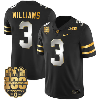 Ohio State Buckeyes Gold Jersey - All Stitched