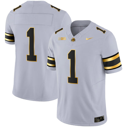 Ohio State Buckeyes Gold Jersey - All Stitched