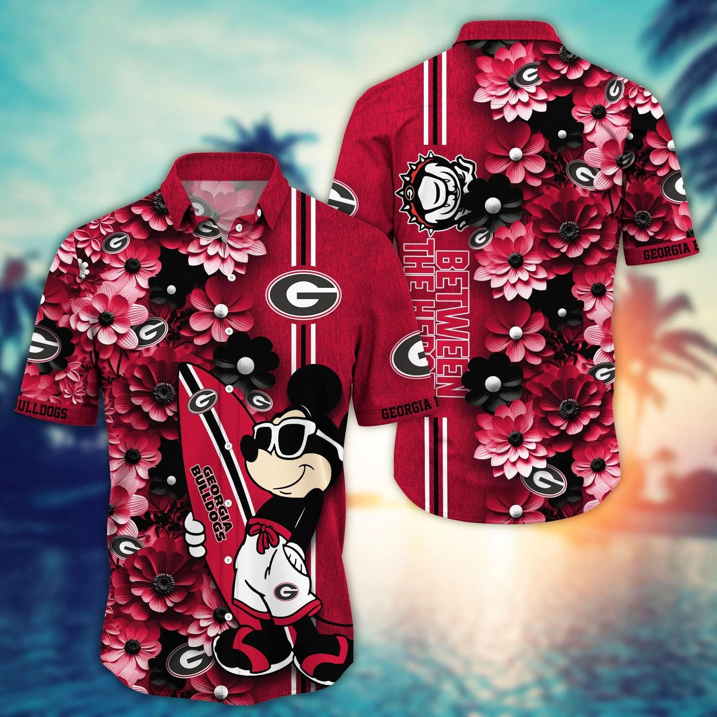 Georgia Bulldogs - Hawaiian Shirt Trending Summer - Gift For Fan