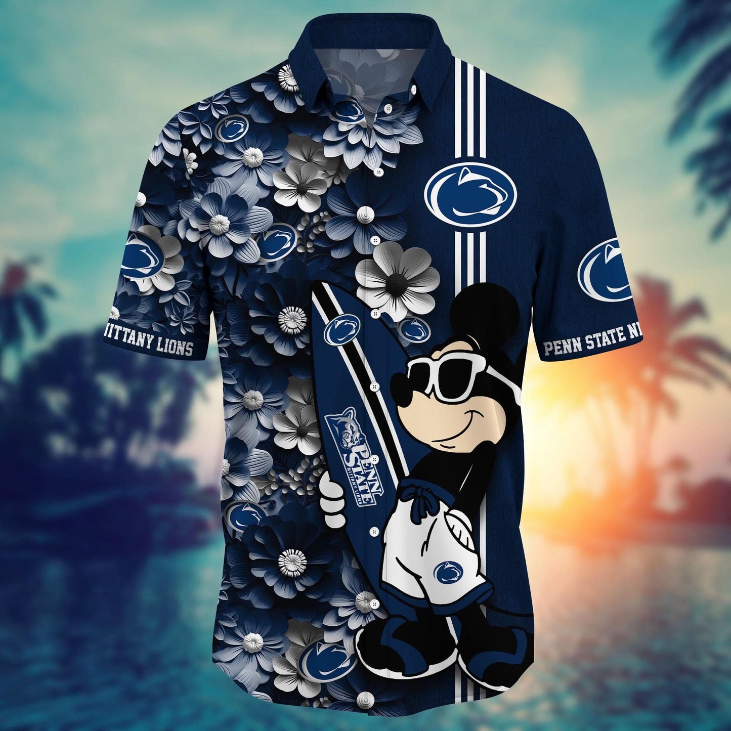 Penn State Nittany Lions - Hawaiian Shirt Trending Summer - Gift For Fan 