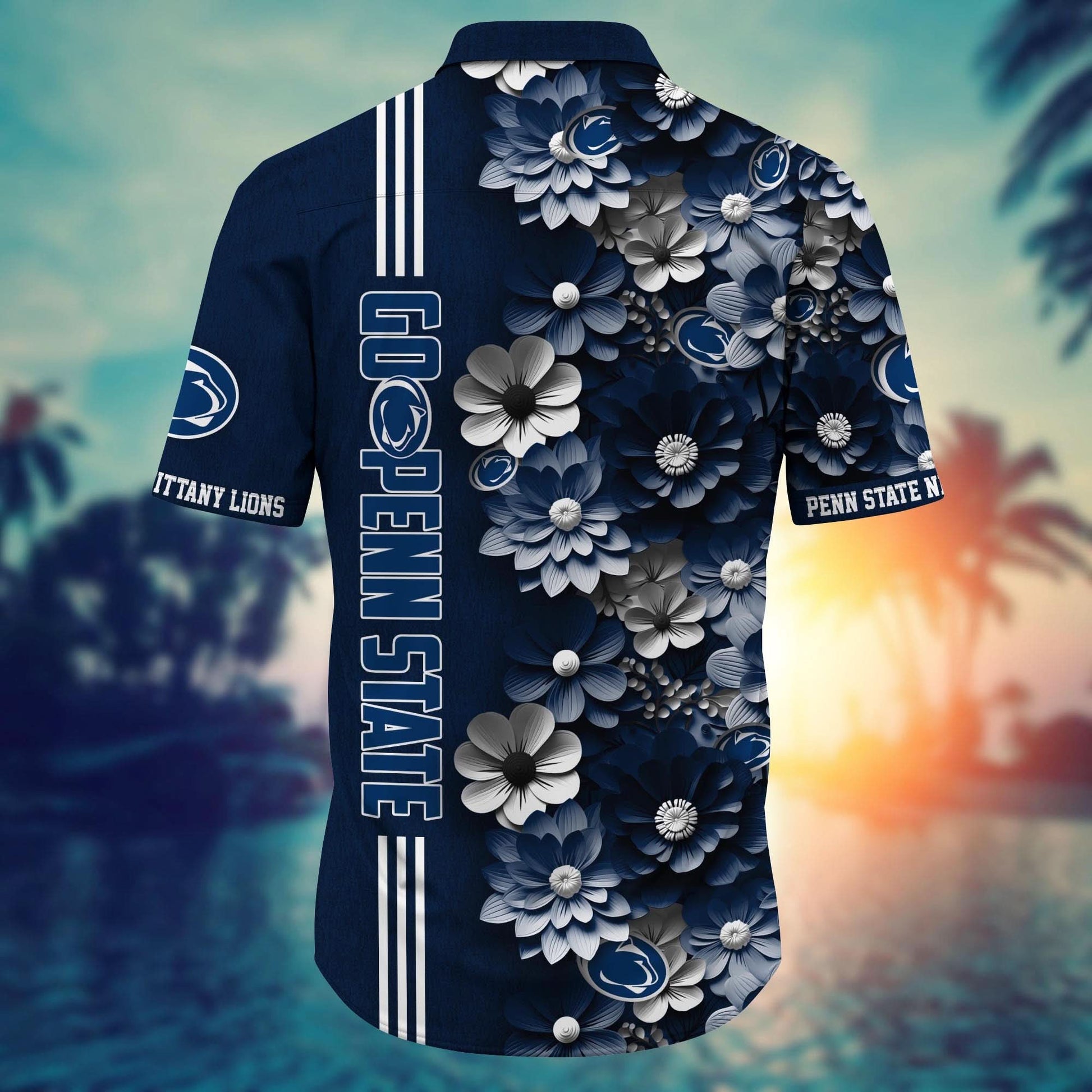 Penn State Nittany Lions - Hawaiian Shirt Trending Summer - Gift For Fan 