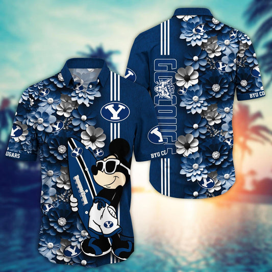 BYU Cougars - Hawaiian Shirt Trending Summer - Gift For Fan