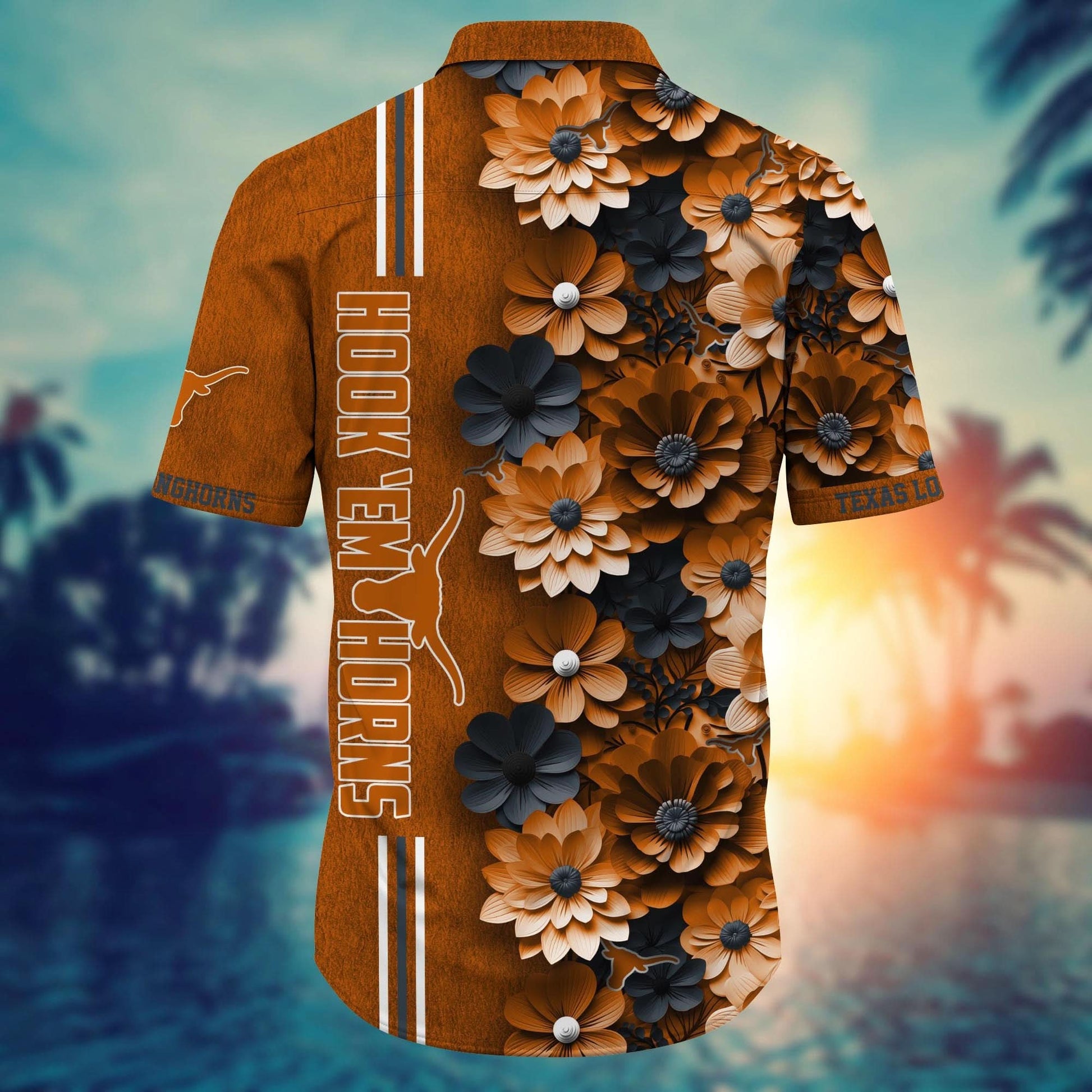 Texas Longhorns - Hawaiian Shirt Trending Summer - Gift For Fan 