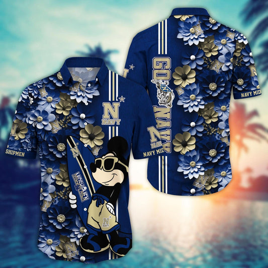 Navy Midshipmen - Hawaiian Shirt Trending Summer - Gift For Fan 