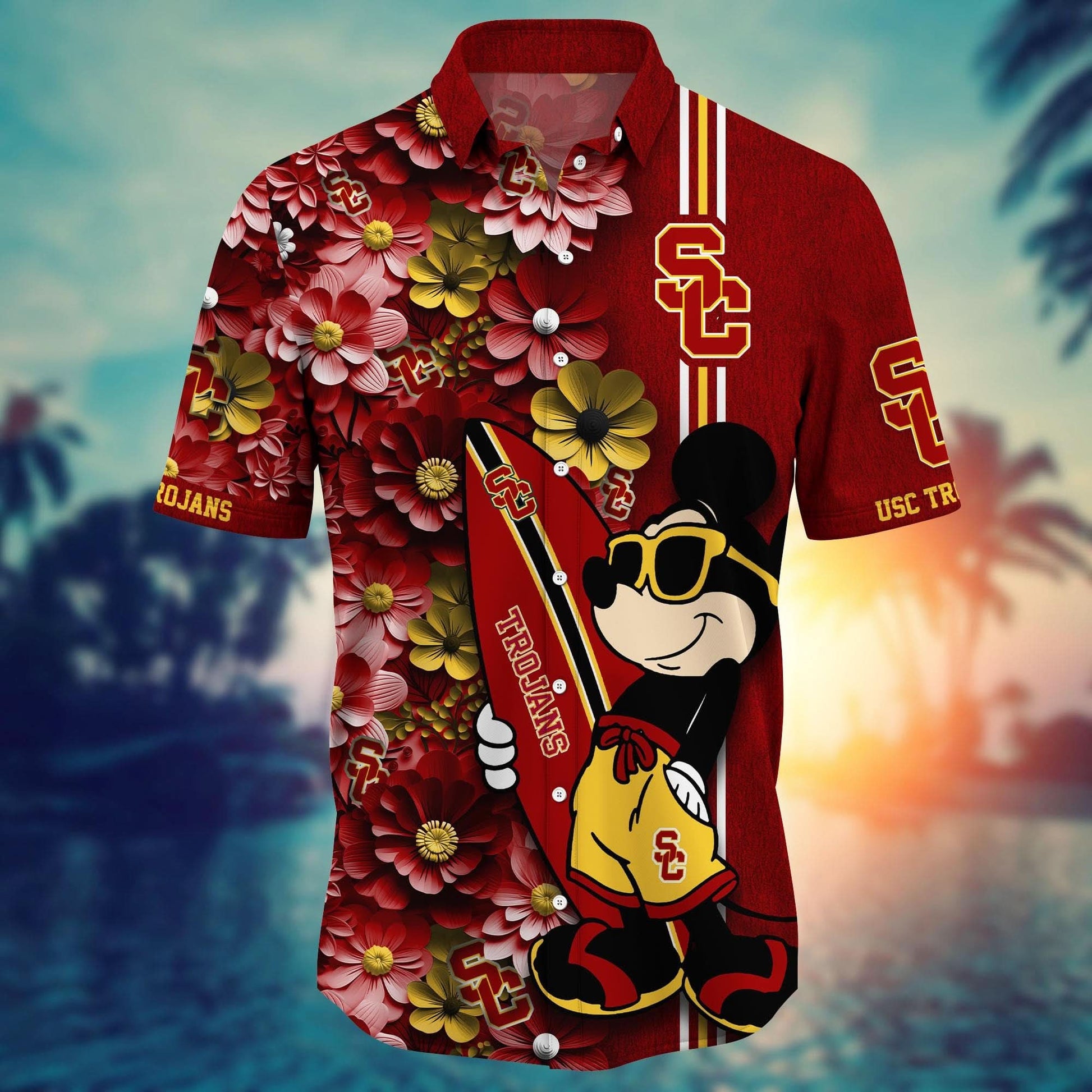 USC Trojans - Hawaiian Shirt Trending Summer - Gift For Fan 