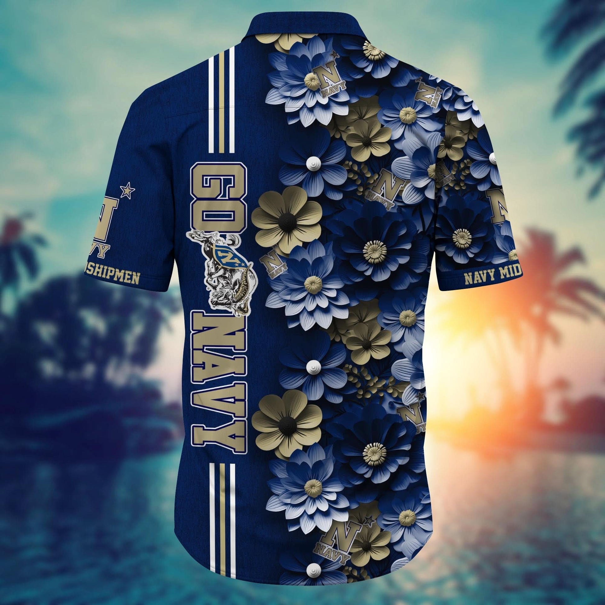 Navy Midshipmen - Hawaiian Shirt Trending Summer - Gift For Fan 