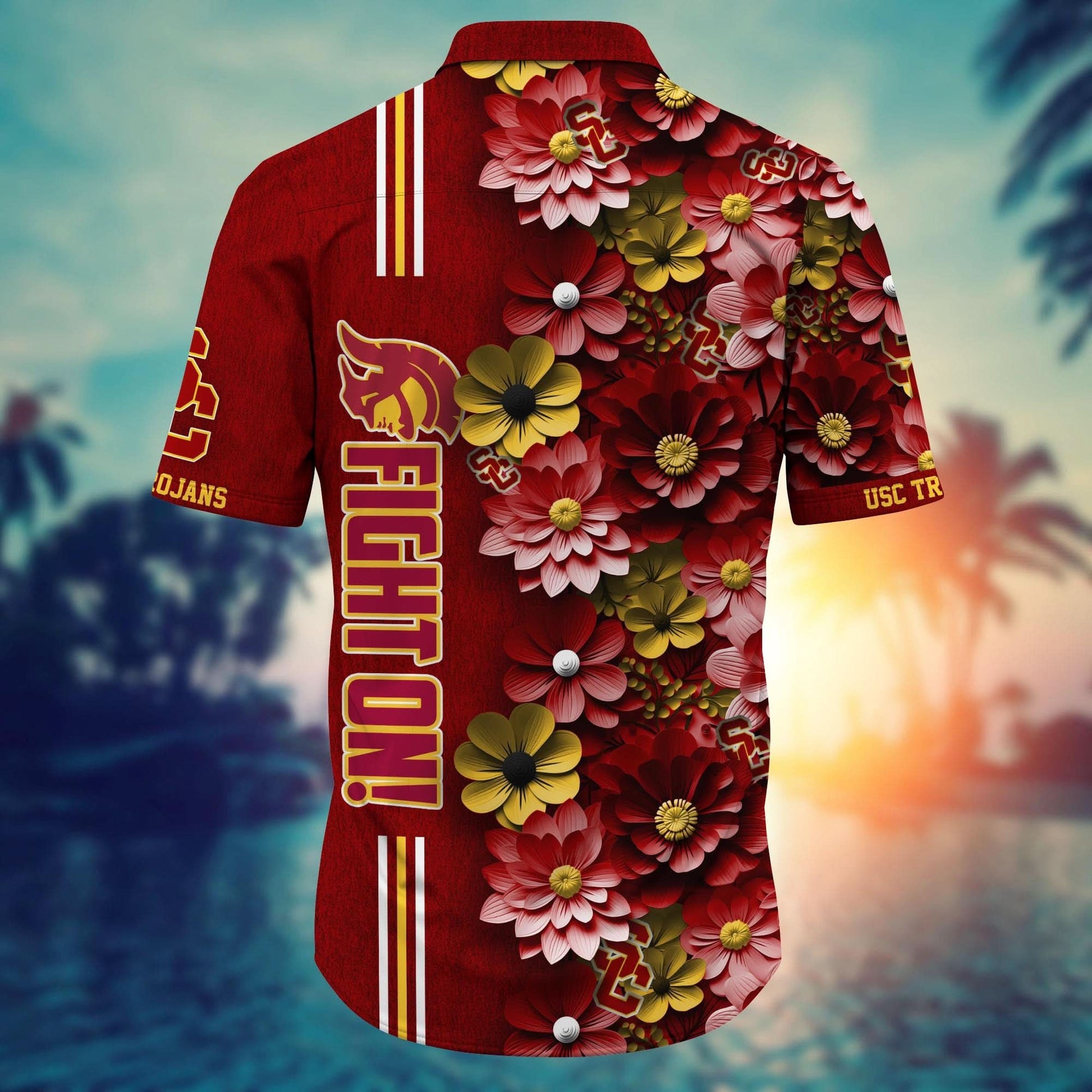 USC Trojans - Hawaiian Shirt Trending Summer - Gift For Fan 