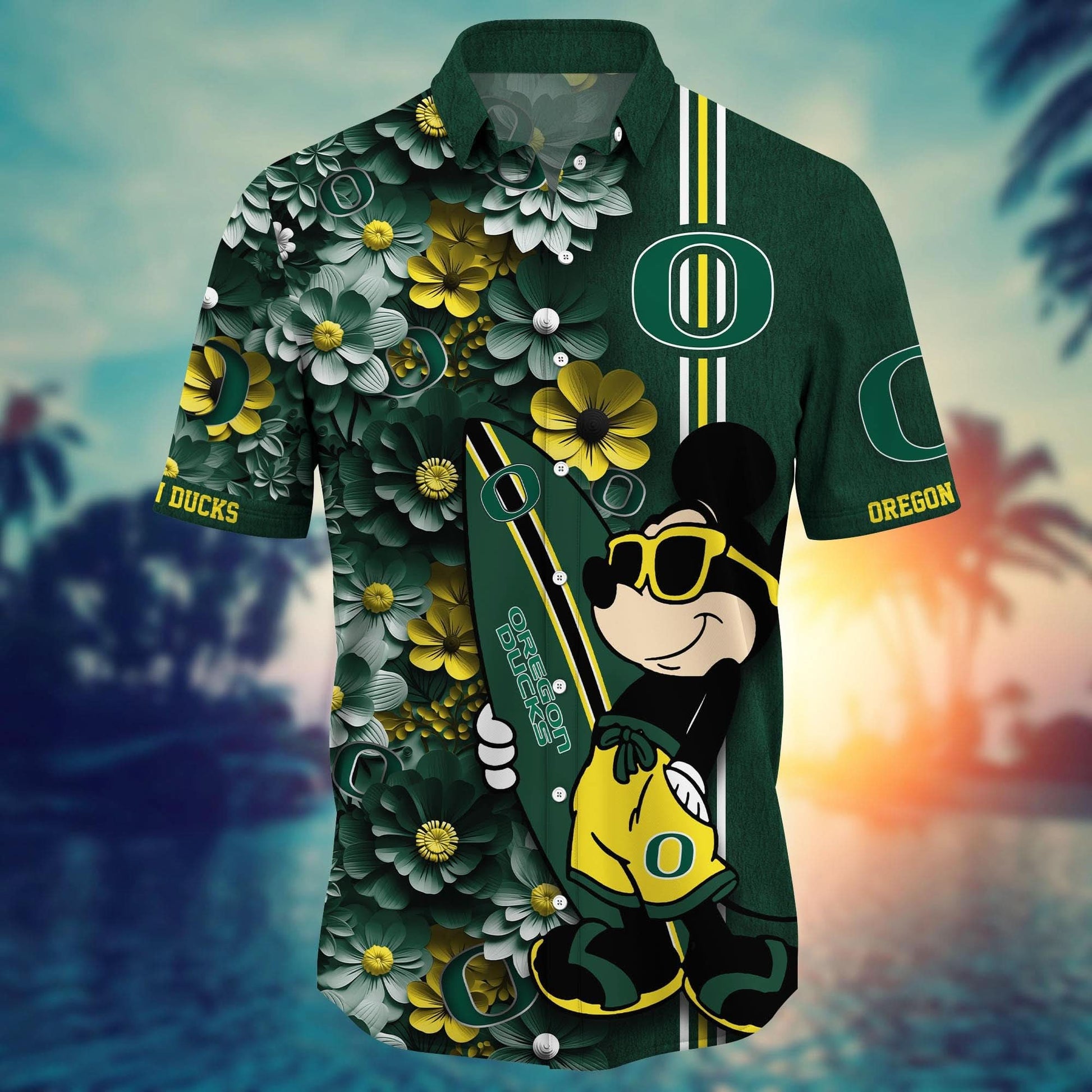 Oregon Ducks - Hawaiian Shirt Trending Summer - Gift For Fan 