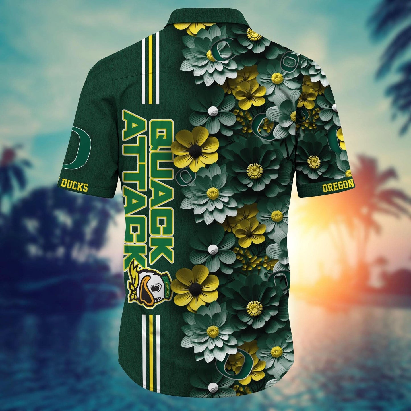 Oregon Ducks - Hawaiian Shirt Trending Summer - Gift For Fan 