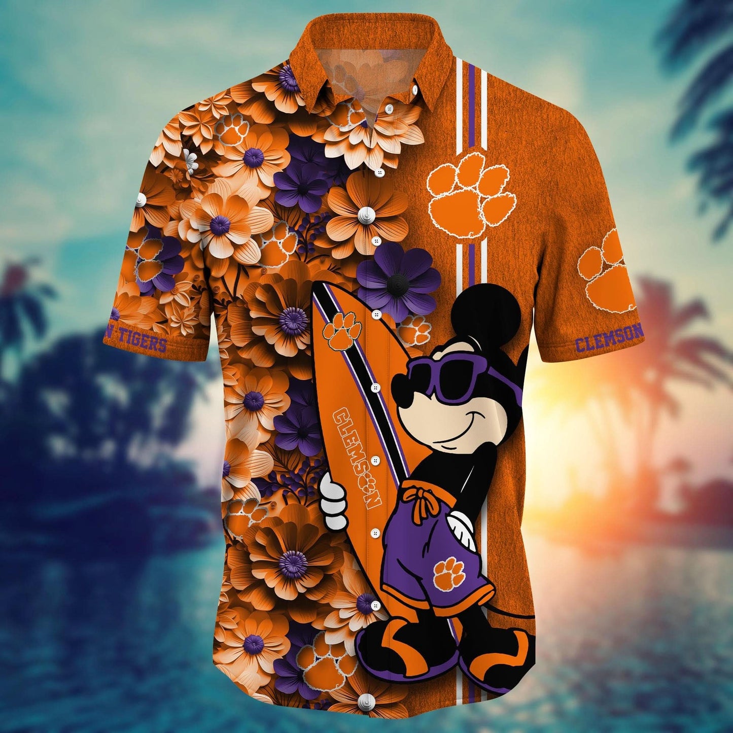 Clemson Tigers - Hawaiian Shirt Trending Summer - Gift For Fan 