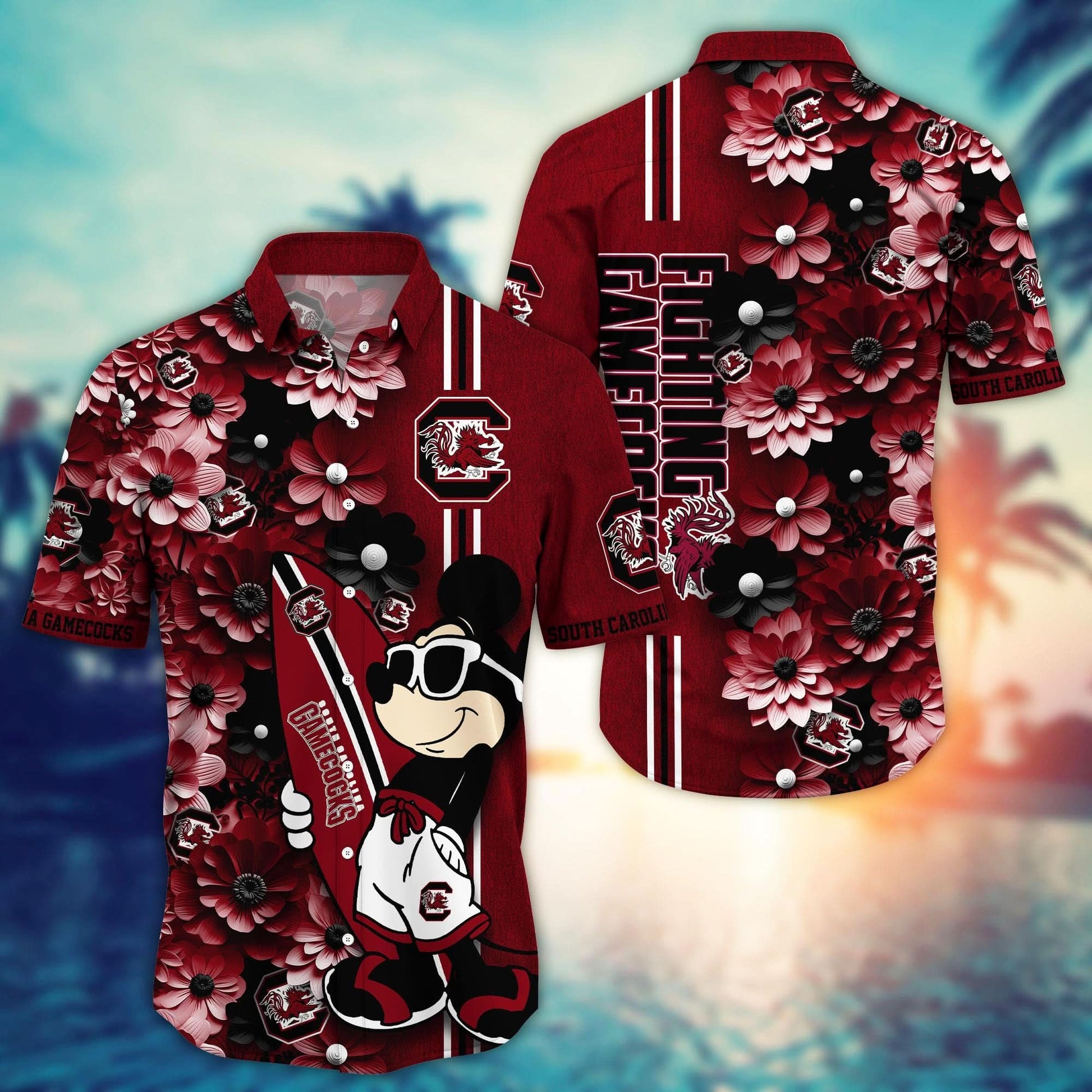 South Carolina Gamecocks - Hawaiian Shirt Trending Summer - Gift For Fan 
