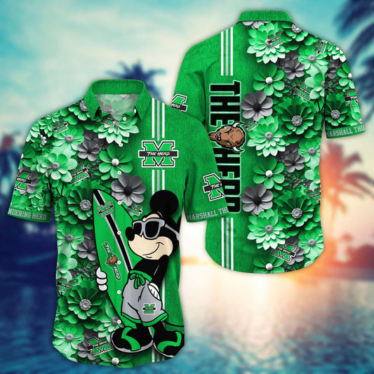 Marshall Thundering Herd - Hawaiian Shirt Trending Summer - Gift For Fan 