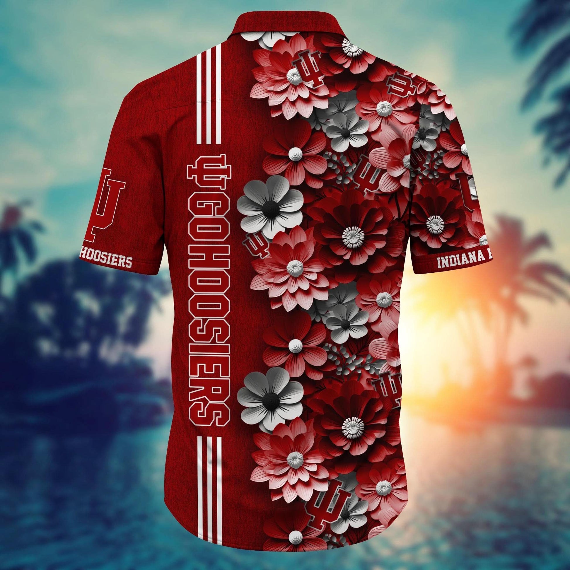 Indiana Hoosiers - Hawaiian Shirt Trending Summer - Gift For Fan 