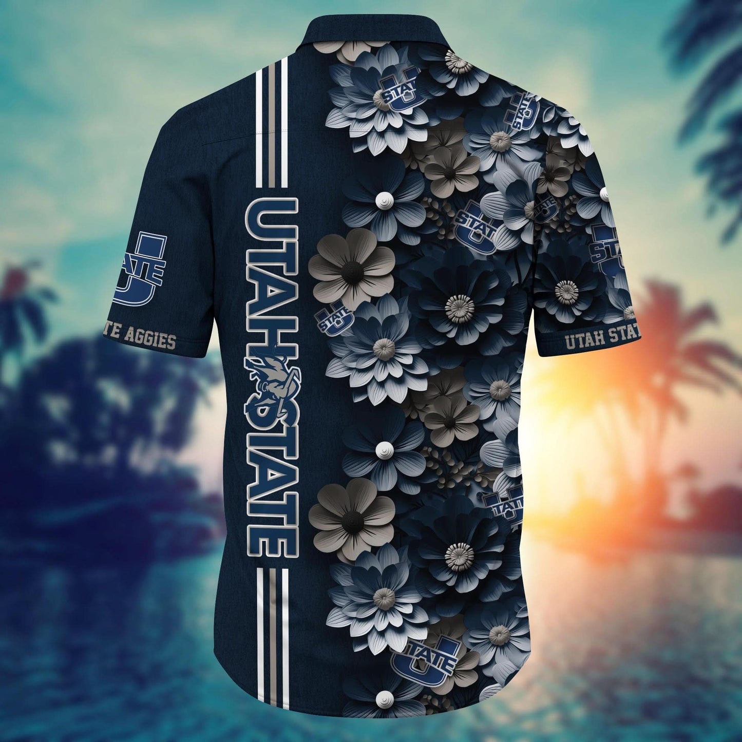 Utah State Aggies - Hawaiian Shirt Trending Summer - Gift For Fan 