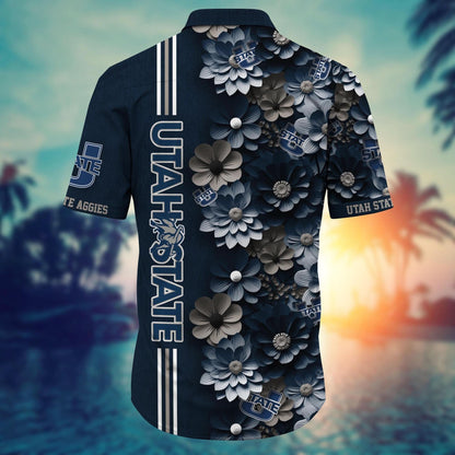 Utah State Aggies - Hawaiian Shirt Trending Summer - Gift For Fan 