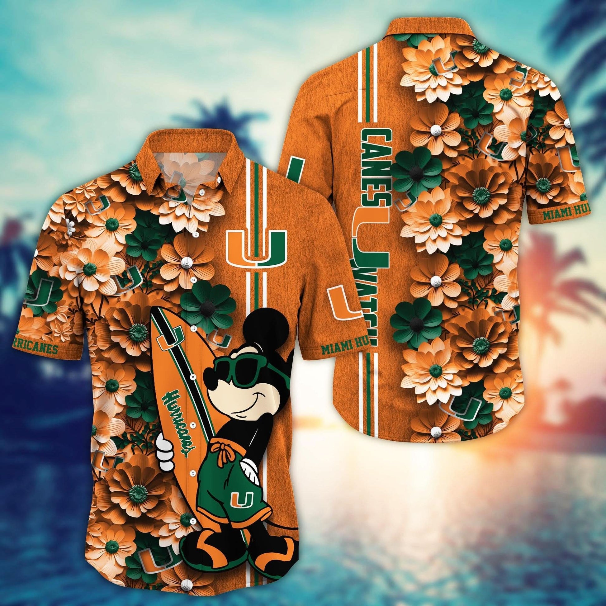 Miami Hurricanes - Hawaiian Shirt Trending Summer - Gift For Fan