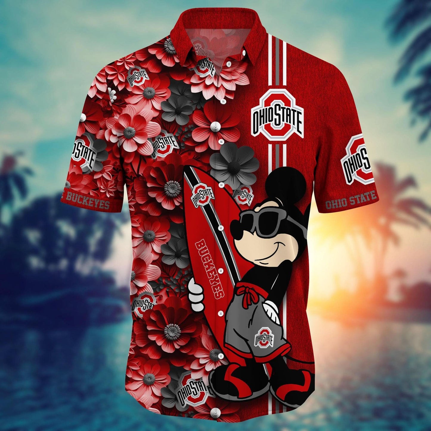Ohio State Buckeyes - Hawaiian Shirt Trending Summer - Gift For Fan 