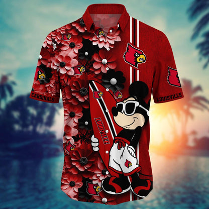 Louisville Cardinals - Hawaiian Shirt Trending Summer - Gift For Fan 