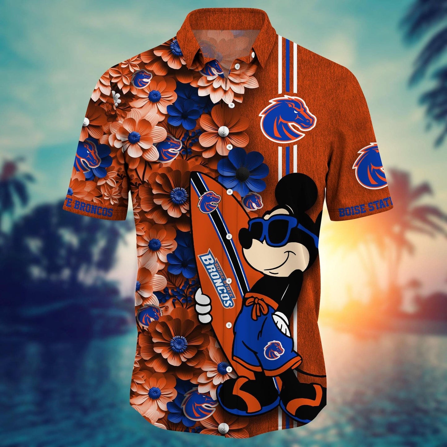Boise State Broncos - Hawaiian Shirt Trending Summer - Gift For Fan 