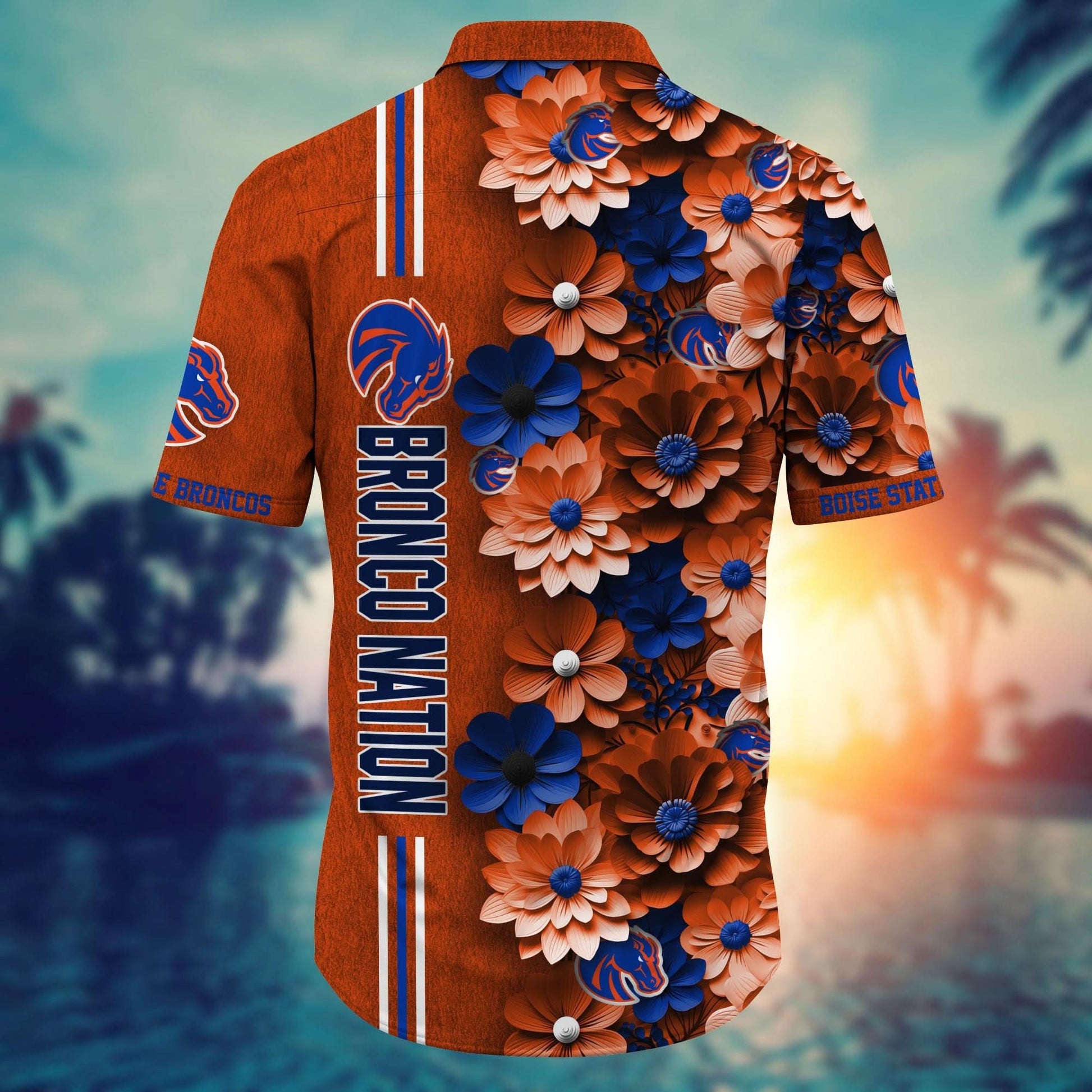 Boise State Broncos - Hawaiian Shirt Trending Summer - Gift For Fan 