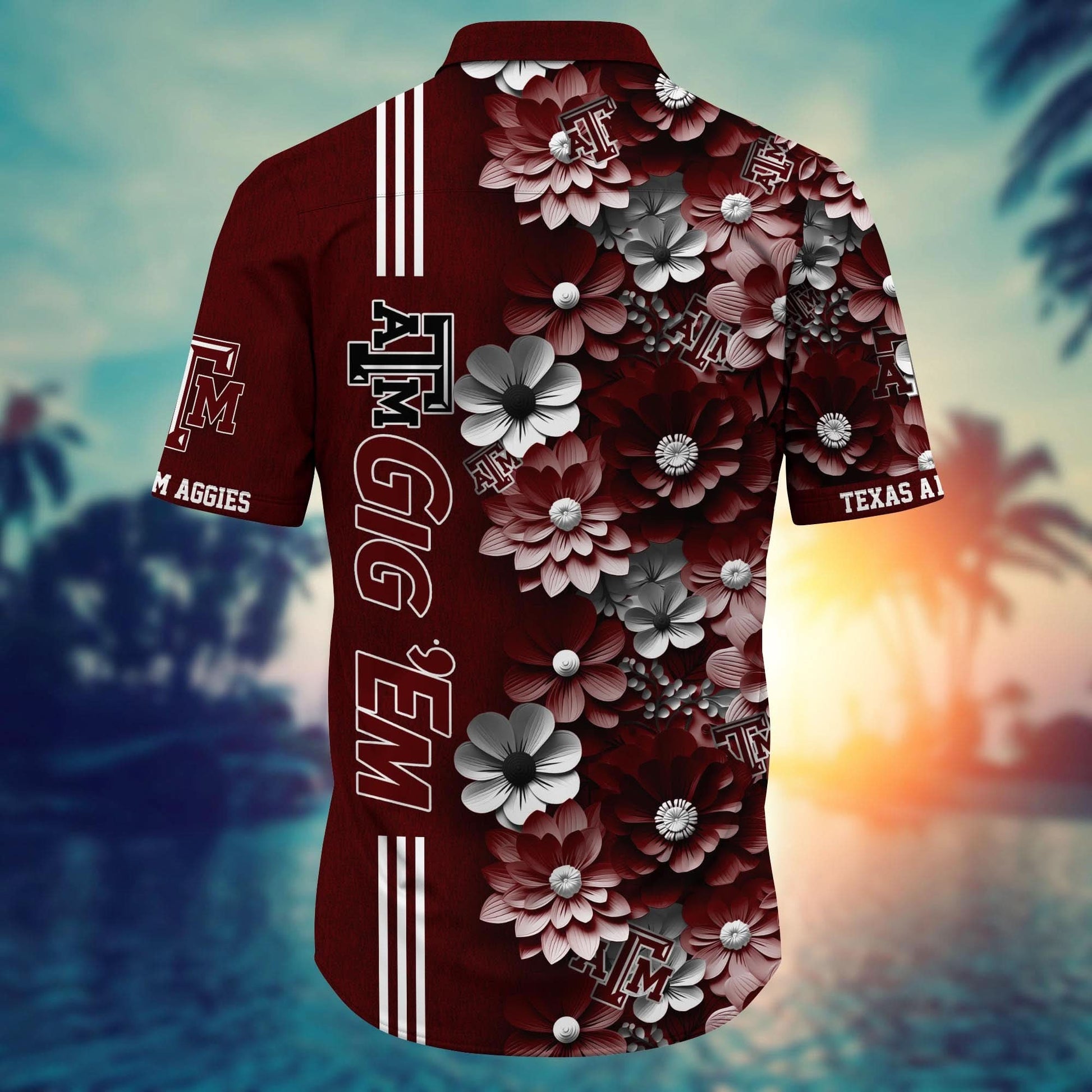 Texas A&M Aggies - Hawaiian Shirt Trending Summer - Gift For Fan 