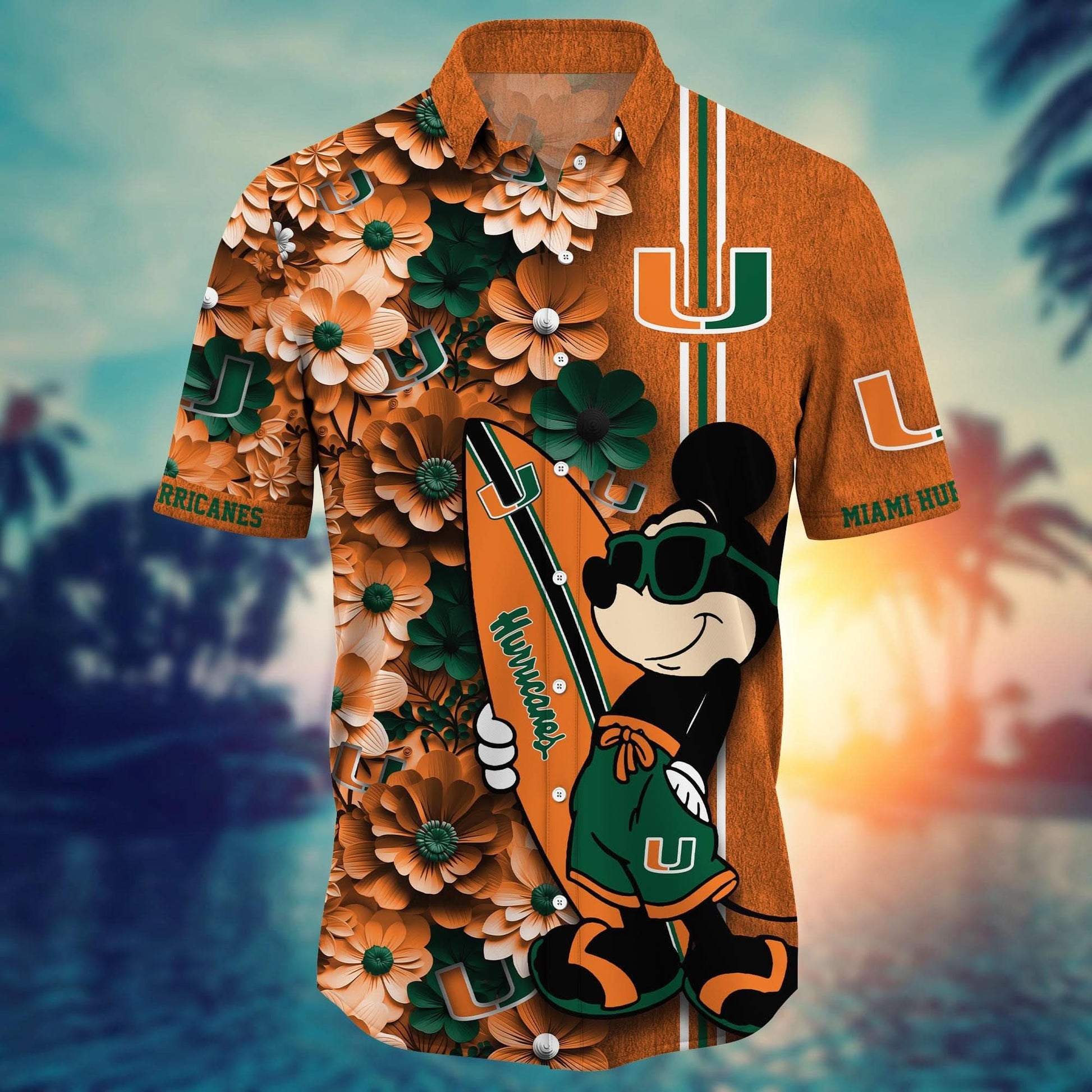 Miami Hurricanes - Hawaiian Shirt Trending Summer - Gift For Fan 