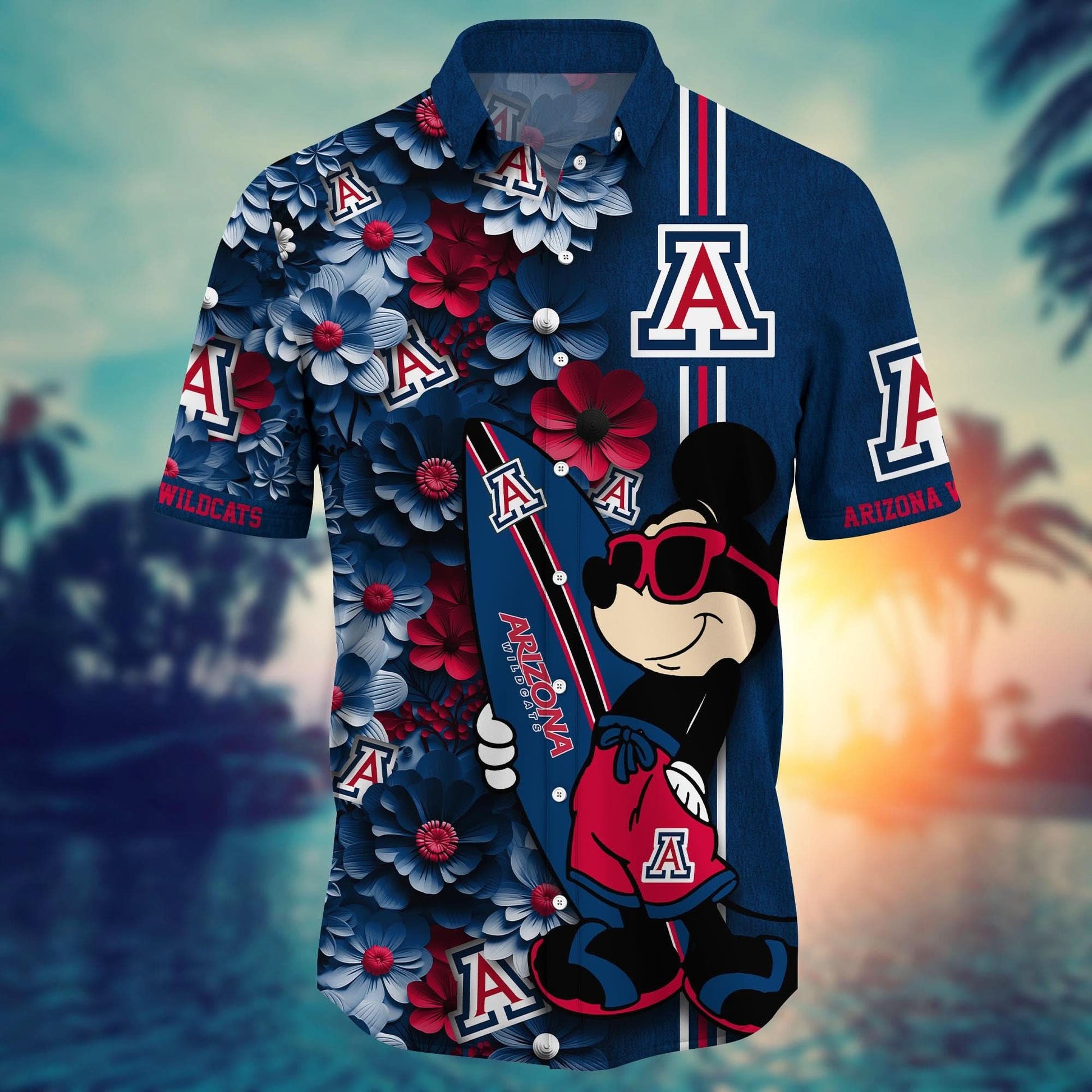 Arizona Wildcats - Hawaiian Shirt Trending Summer - Gift For Fan 