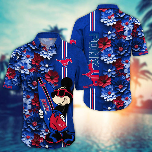 SMU Mustangs - Hawaiian Shirt Trending Summer - Gift For Fan