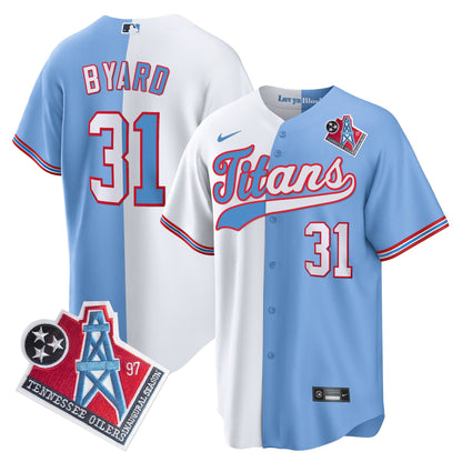 Titans 1997 Throwback Limited Cool Base Jersey - All Stitched