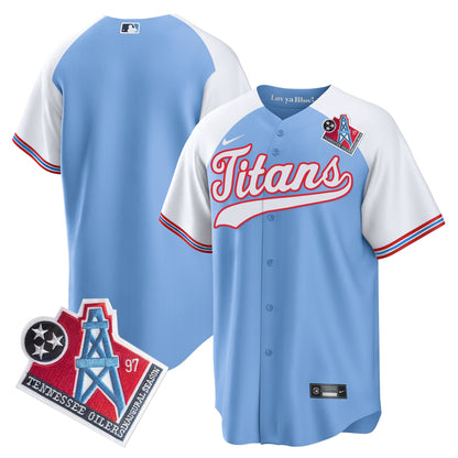 Titans 1997 Throwback Limited Cool Base Jersey - All Stitched