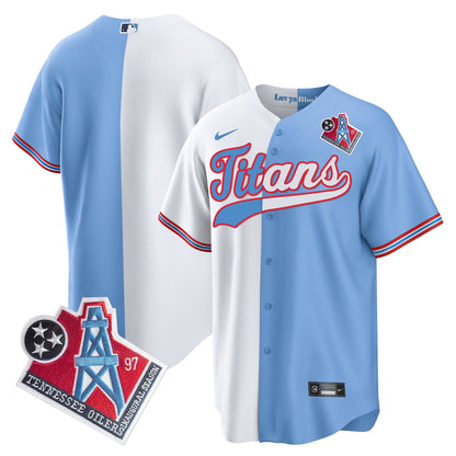 Titans 1997 Throwback Limited Cool Base Jersey - All Stitched