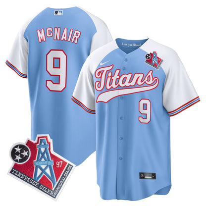 Titans 1997 Throwback Limited Cool Base Jersey - All Stitched