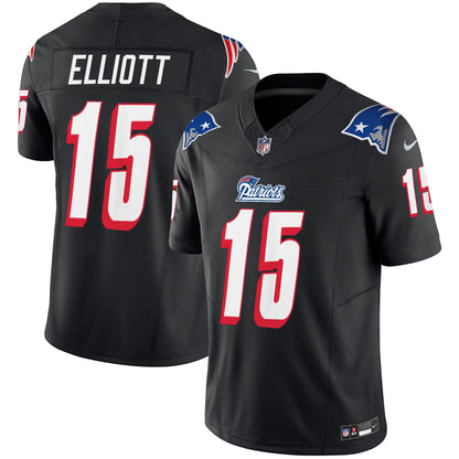 Patriots 1996 Throwback Limited Vapor Jersey - All Stitched