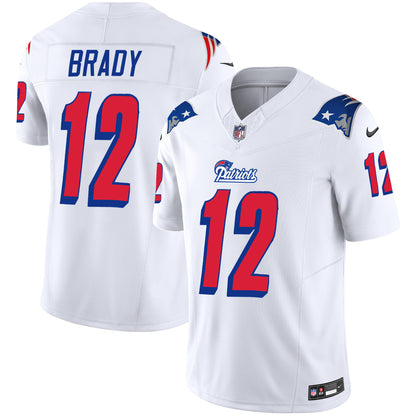 Patriots 1996 Throwback Limited Vapor Jersey - All Stitched