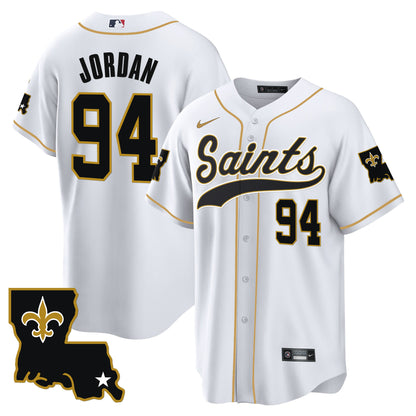 Saints 1987 Legacy Cool Base Jersey - All Stitched