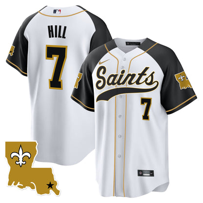 Saints 1987 Legacy Cool Base Jersey - All Stitched