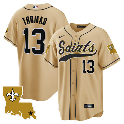 Saints 1987 Legacy Cool Base Jersey - All Stitched