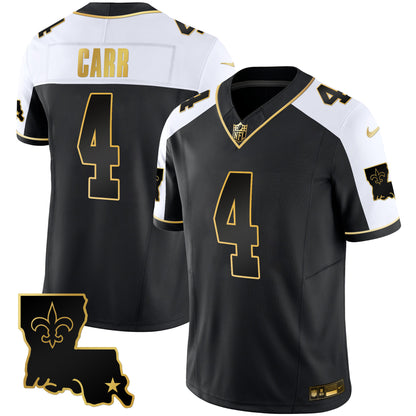 Saints 1987 Legacy Gold Vapor Jersey - All Stitched