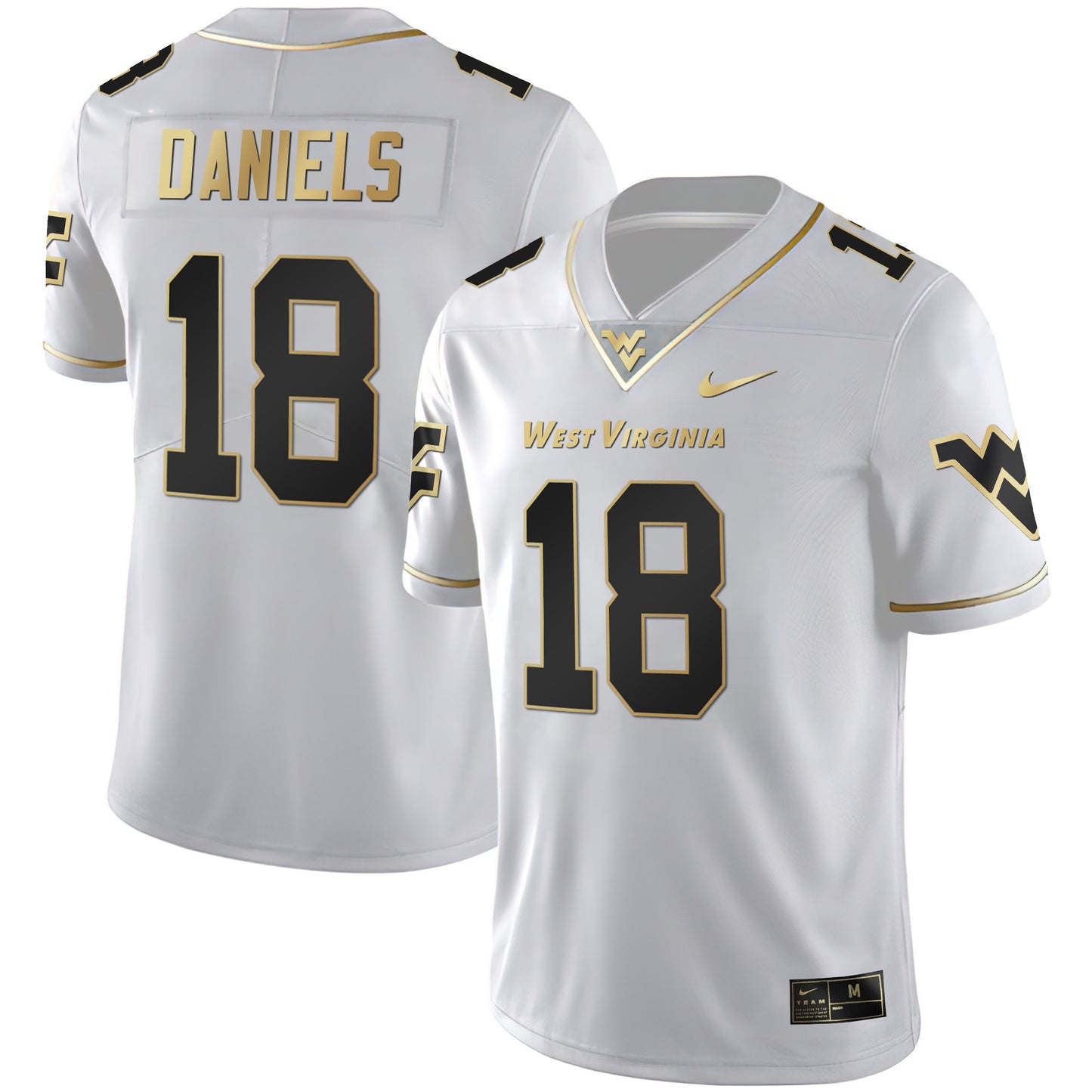 Mountaineers Black Limited & Gold Vapor Jersey - All Stitched