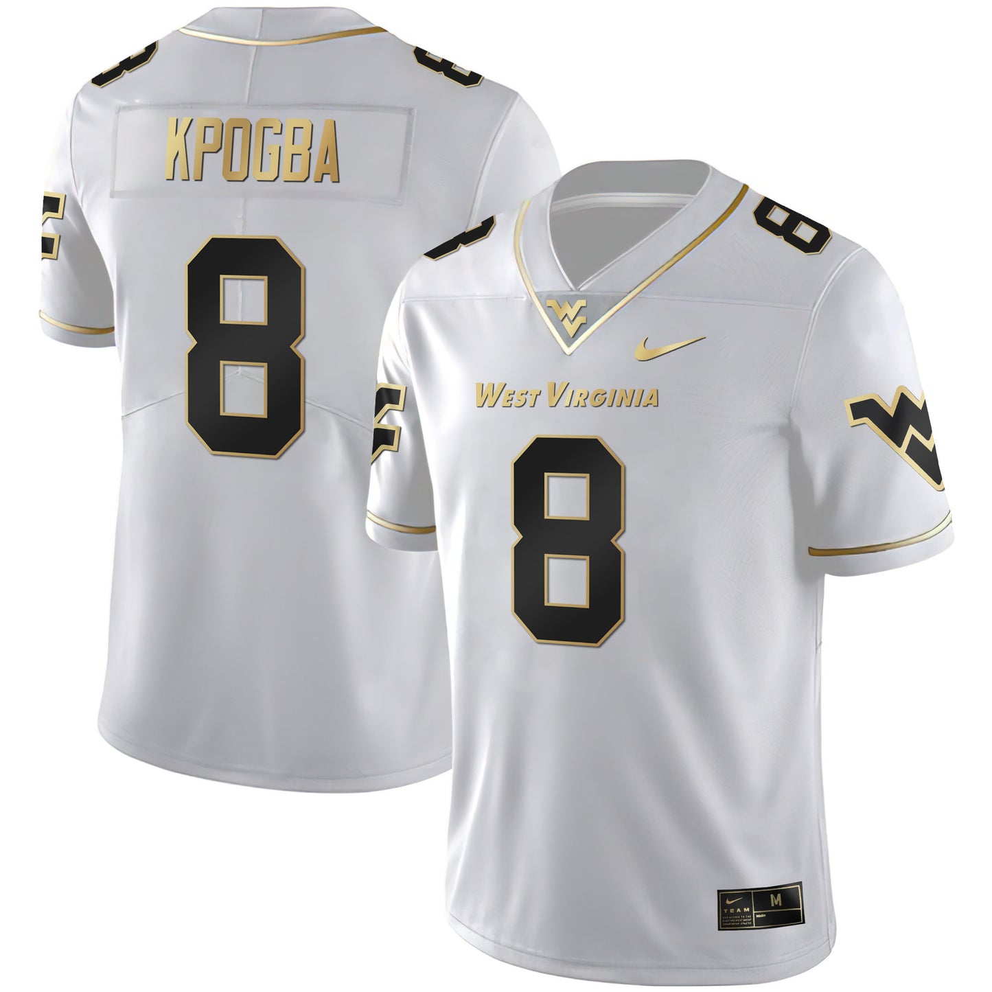 Mountaineers Black Limited & Gold Vapor Jersey - All Stitched