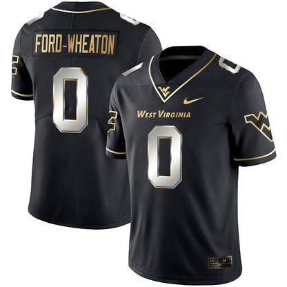 Mountaineers Black Limited & Gold Vapor Jersey - All Stitched