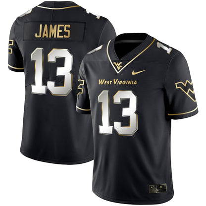 Mountaineers Black Limited & Gold Vapor Jersey - All Stitched